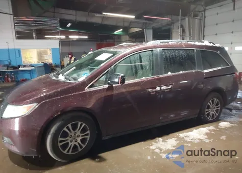 2011 Honda Odyssey Ex-L z USA, uszkodzony, nr VIN 5FNRL5H69BB016559